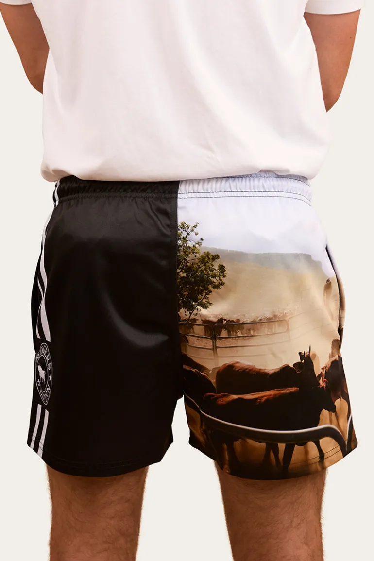 Ringers Footy Shorts - Multi