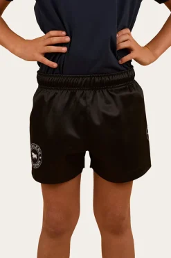 Ringers Kids Footy Shorts - Black