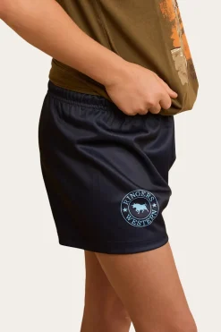Ringers Kids Footy Shorts - Navy