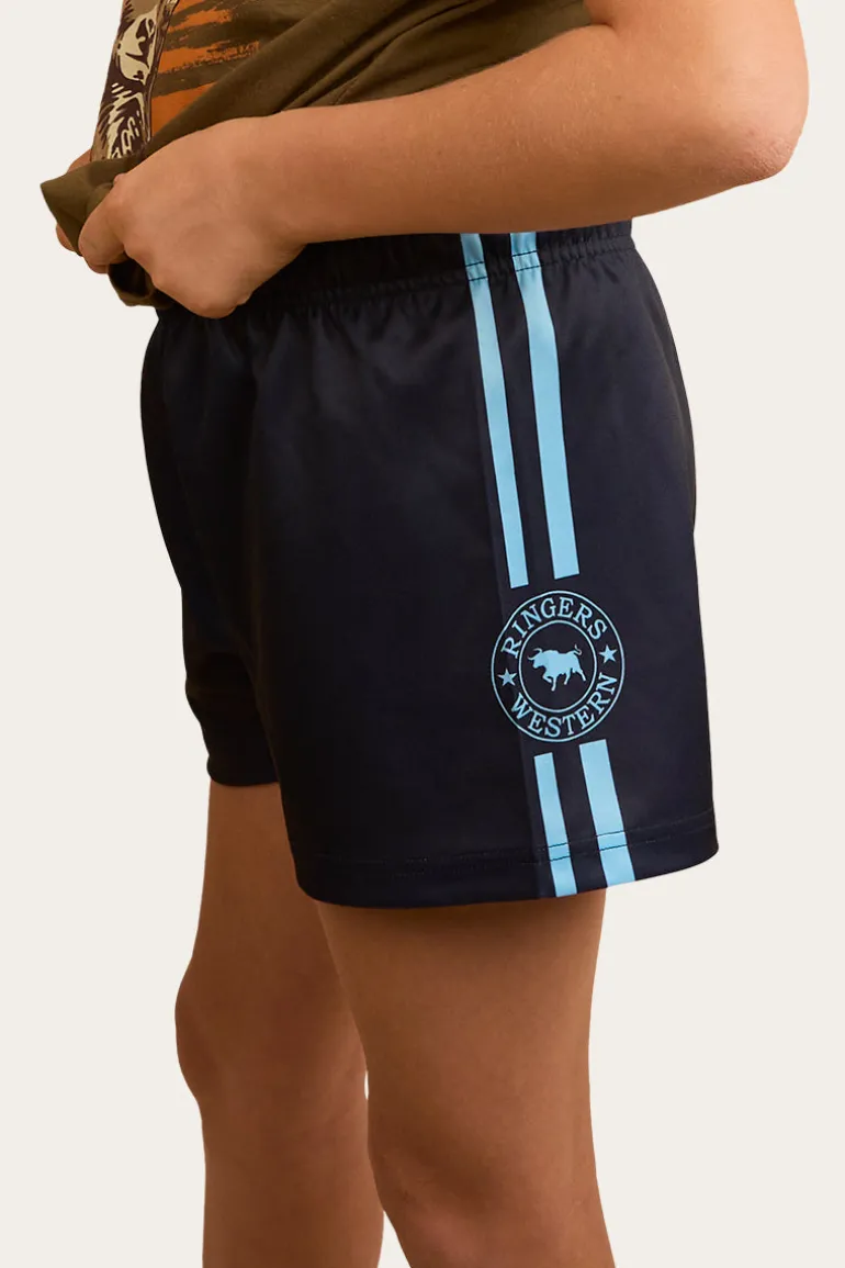 Ringers Kids Footy Shorts - Navy