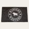 Ringers Western Flag - Black/White
