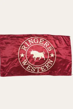 Ringers Western Flag - Burgundy