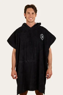 Ringers Western Hooded Towel - Black
