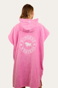 Ringers Western Hooded Towel - Pink
