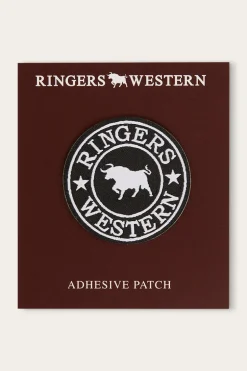 Ringers Western Logo Patch - Black/White