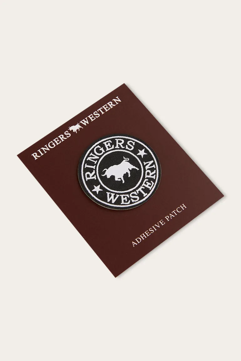 Ringers Western Logo Patch - Black/White