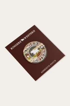 Ringers Western Logo Patch - Camo/White