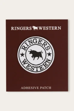 Ringers Western Logo Patch - White/Black