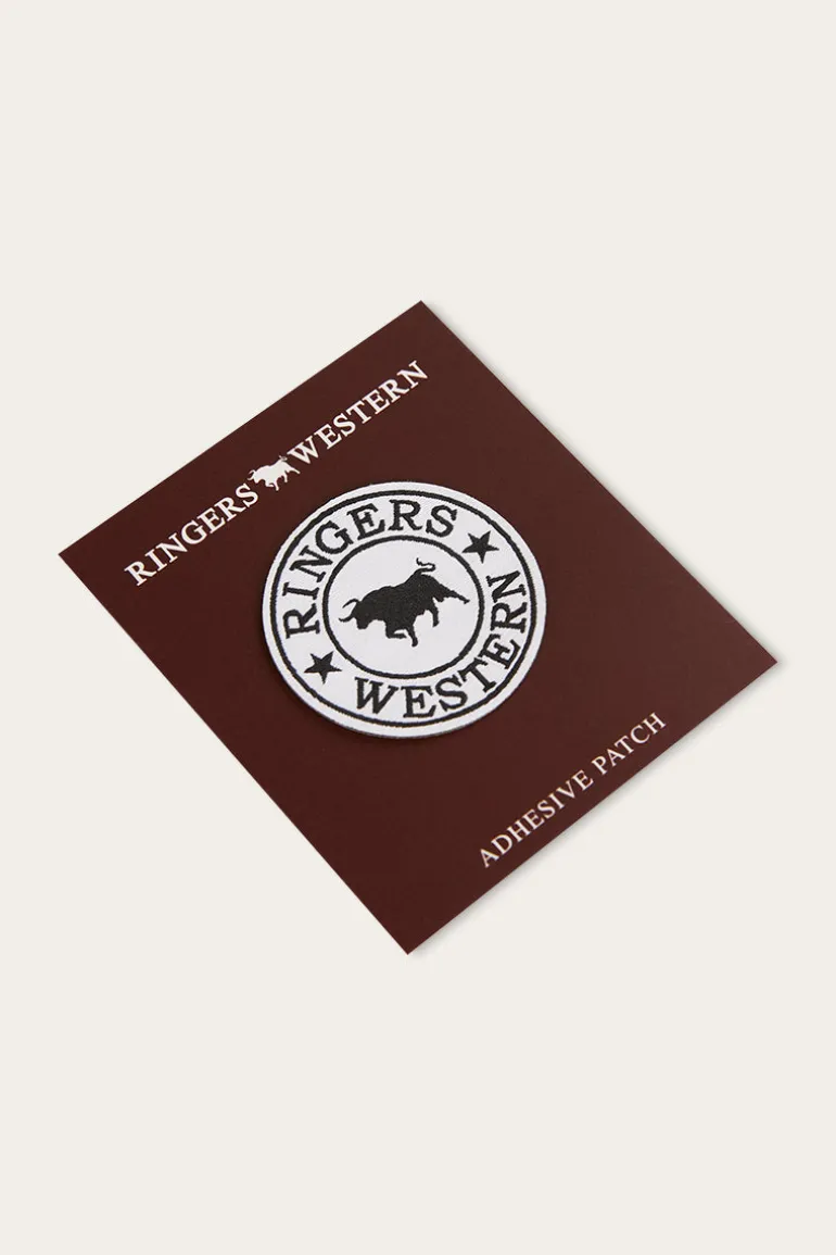 Ringers Western Logo Patch - White/Black