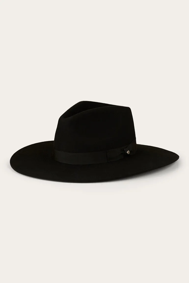 Rivercrossing Felt Hat - Black