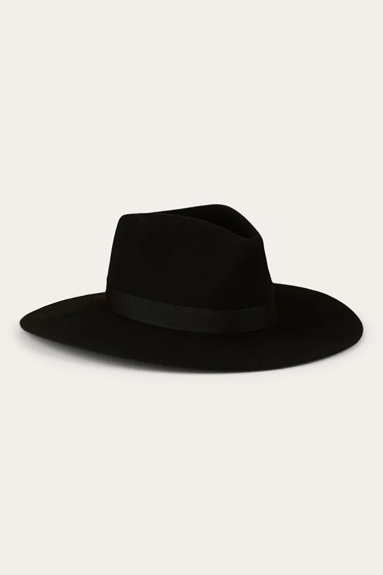 Rivercrossing Felt Hat - Black