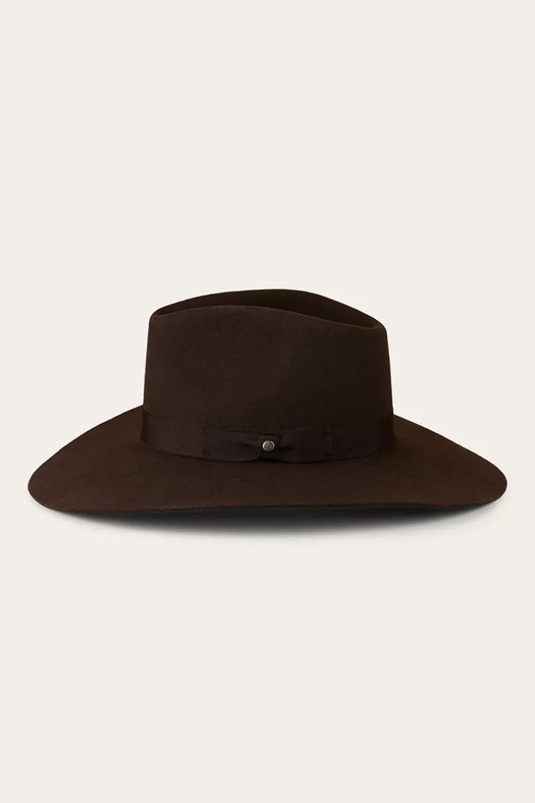 Rivercrossing Felt Hat - Chocolate