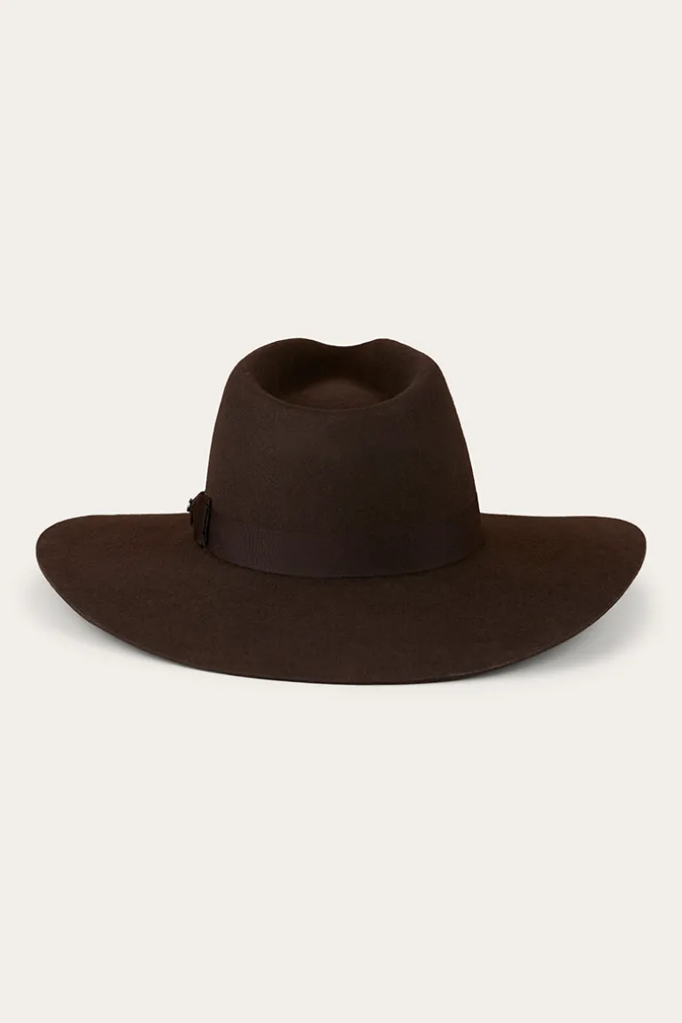 Rivercrossing Felt Hat - Chocolate