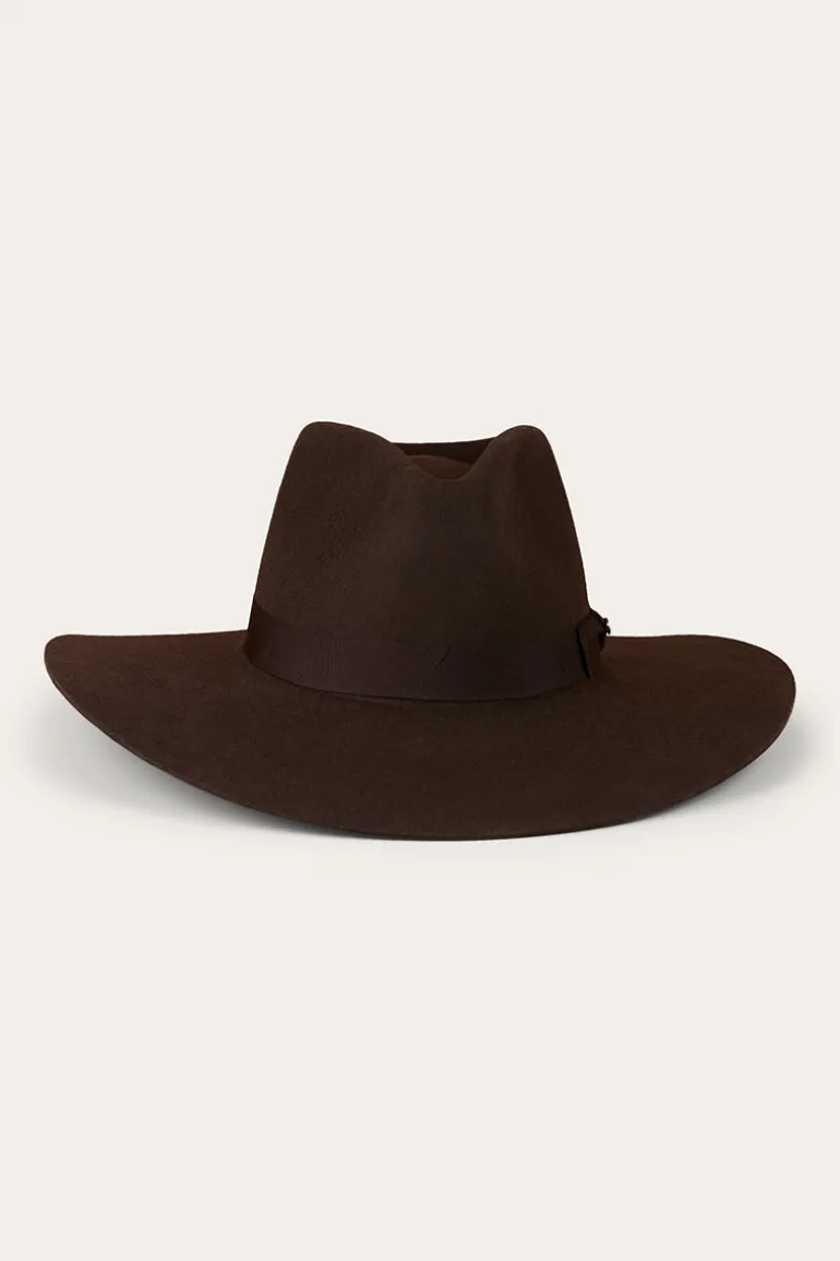 Rivercrossing Felt Hat - Chocolate