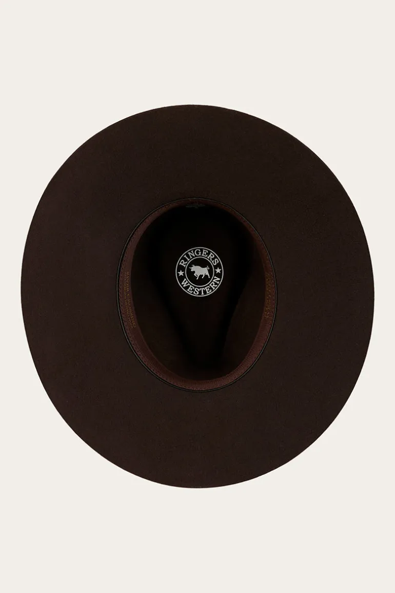 Rivercrossing Felt Hat - Chocolate
