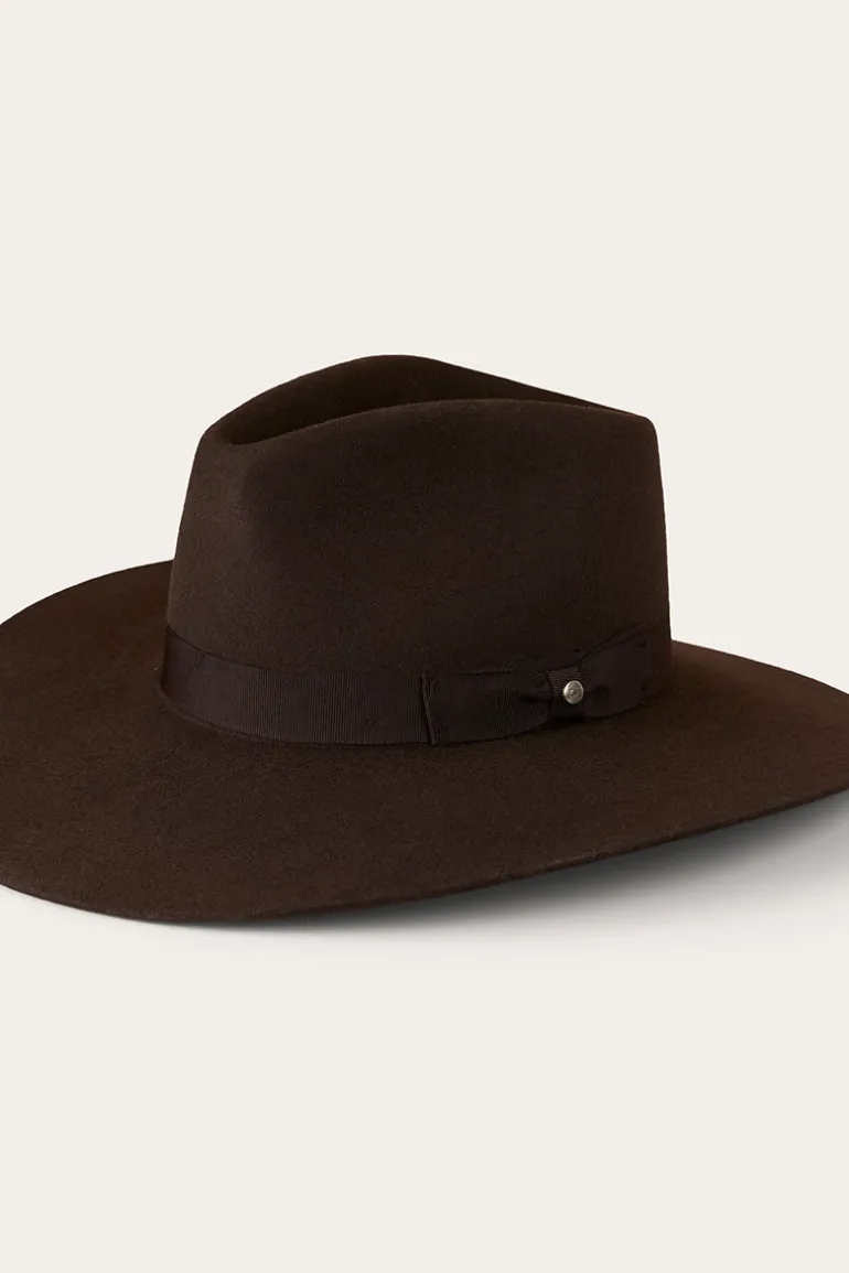 Rivercrossing Felt Hat - Chocolate
