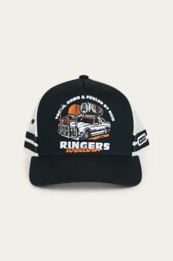 Rum Runner Trucker Cap - Black