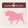 RW Bull Die Cut Sticker - Melon