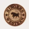 RW Wood Logo Sticker