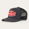 Scotty Trucker Cap - Charcoal/Red