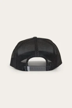 Scotty Trucker Cap - Charcoal/Red