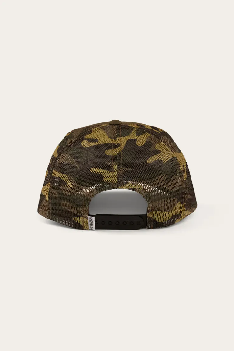 Scotty Trucker Cap - Military Green/Camo