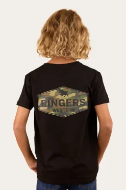 Servo Kids Classic Fit T-Shirt - Black/Camo