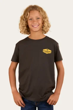 Servo Kids Classic Fit T-Shirt - Charcoal