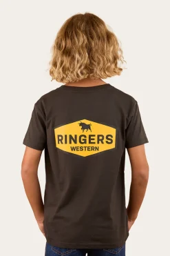 Servo Kids Classic Fit T-Shirt - Charcoal