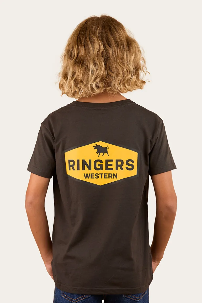 Servo Kids Classic Fit T-Shirt - Charcoal