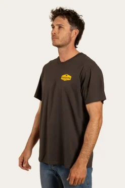 Servo Mens Loose Fit T-Shirt - Charcoal