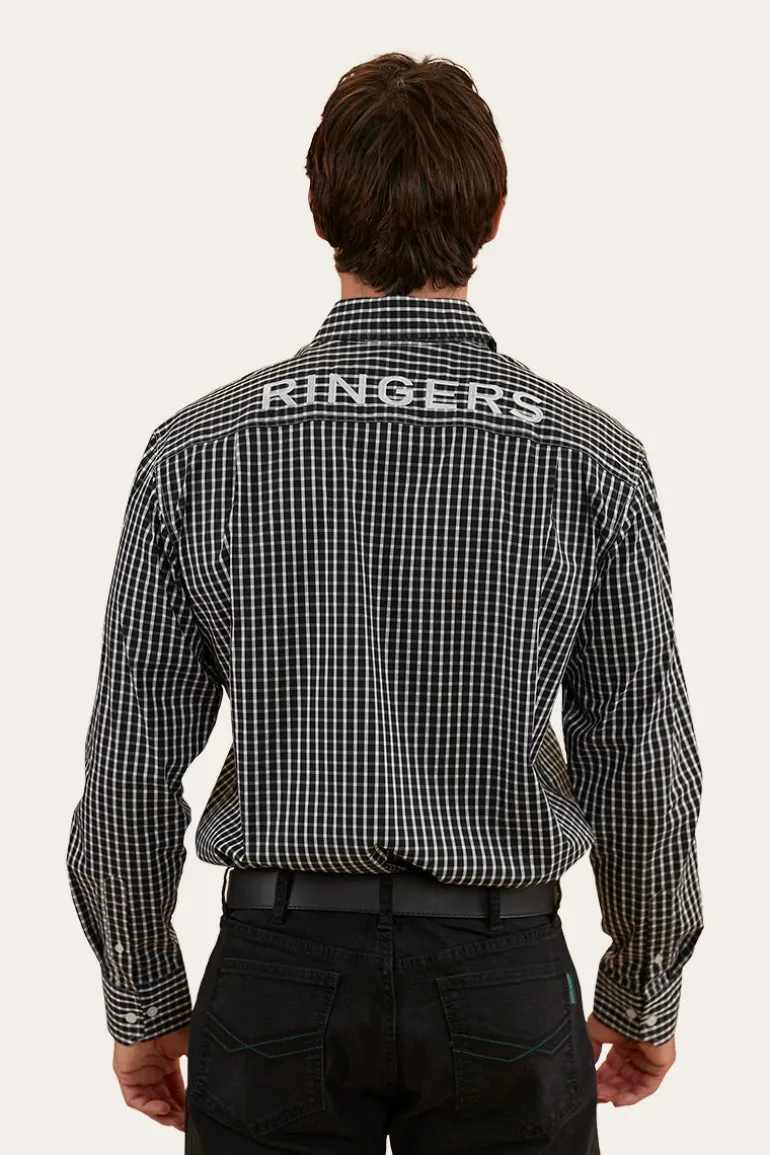 Shelton Mens Dress Shirt - Black