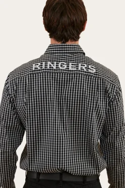 Shelton Mens Dress Shirt - Black