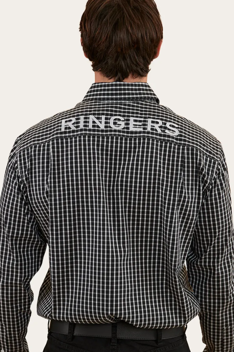 Shelton Mens Dress Shirt - Black