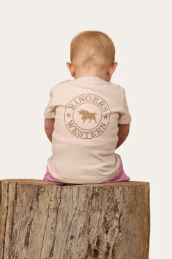 Signature Bull Babies T-Shirt - Beige / Clay