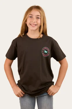 Signature Bull Kids Classic T-Shirt - Charcoal / Multi