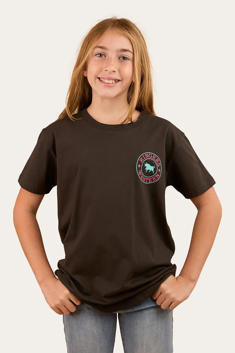 Signature Bull Kids Classic T-Shirt - Charcoal / Multi
