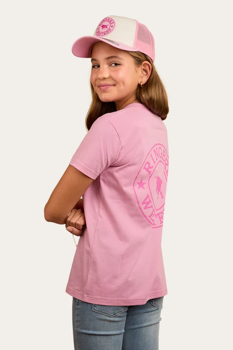 Signature Bull Kids Classic T-Shirt - Pastel Pink/Candy