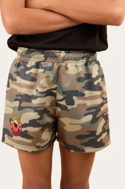 Signature Bull Kids Footy Short - Camo