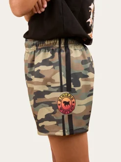 Signature Bull Kids Footy Short - Camo