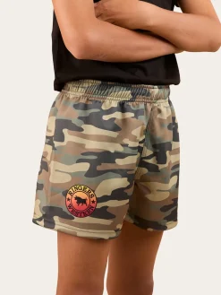 Signature Bull Kids Footy Short - Camo