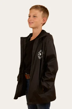 Signature Bull Kids Spray Jacket - Black