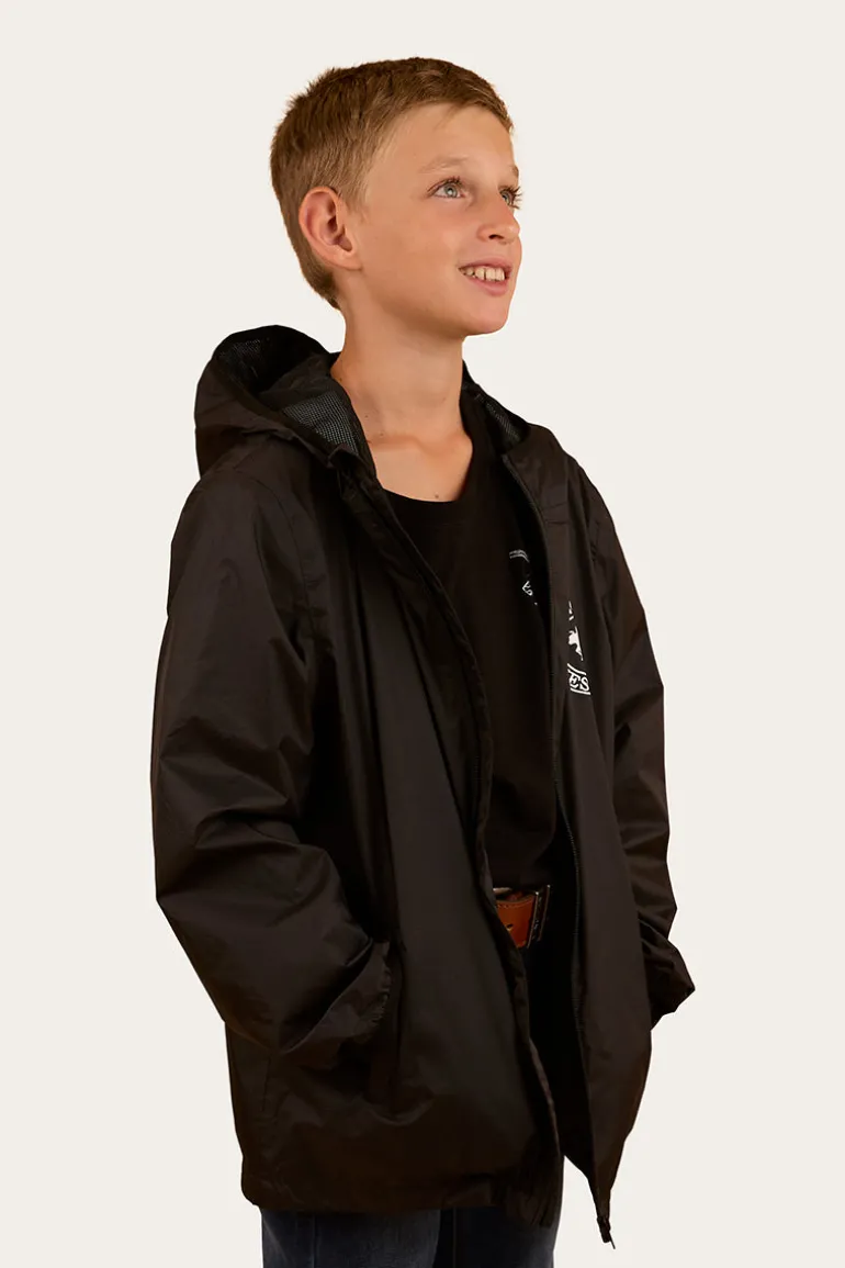 Signature Bull Kids Spray Jacket - Black