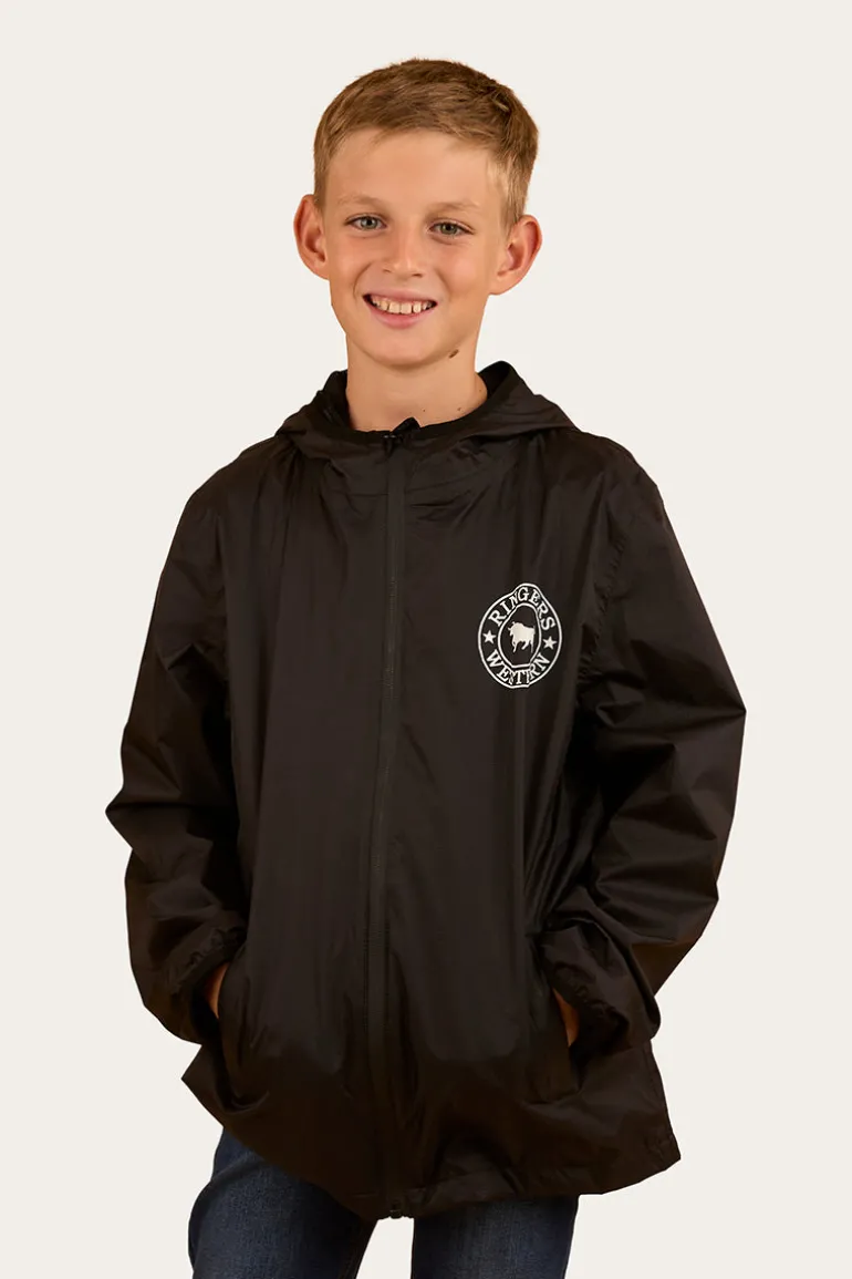 Signature Bull Kids Spray Jacket - Black