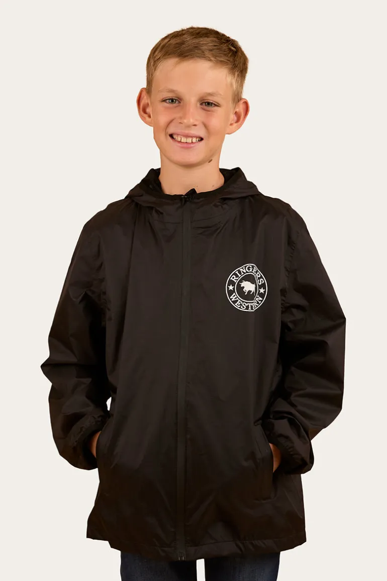 Signature Bull Kids Spray Jacket - Black