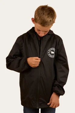 Signature Bull Kids Spray Jacket - Black