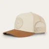 Signature Bull Kids Trucker Cap - Beige/Clay