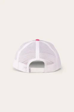 Signature Bull Kids Trucker Cap - Lilac/Candy