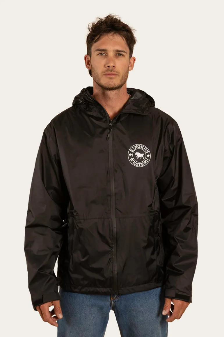 Signature Bull Mens Spray Jacket - Black