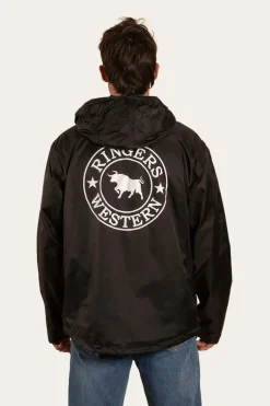 Signature Bull Mens Spray Jacket - Black